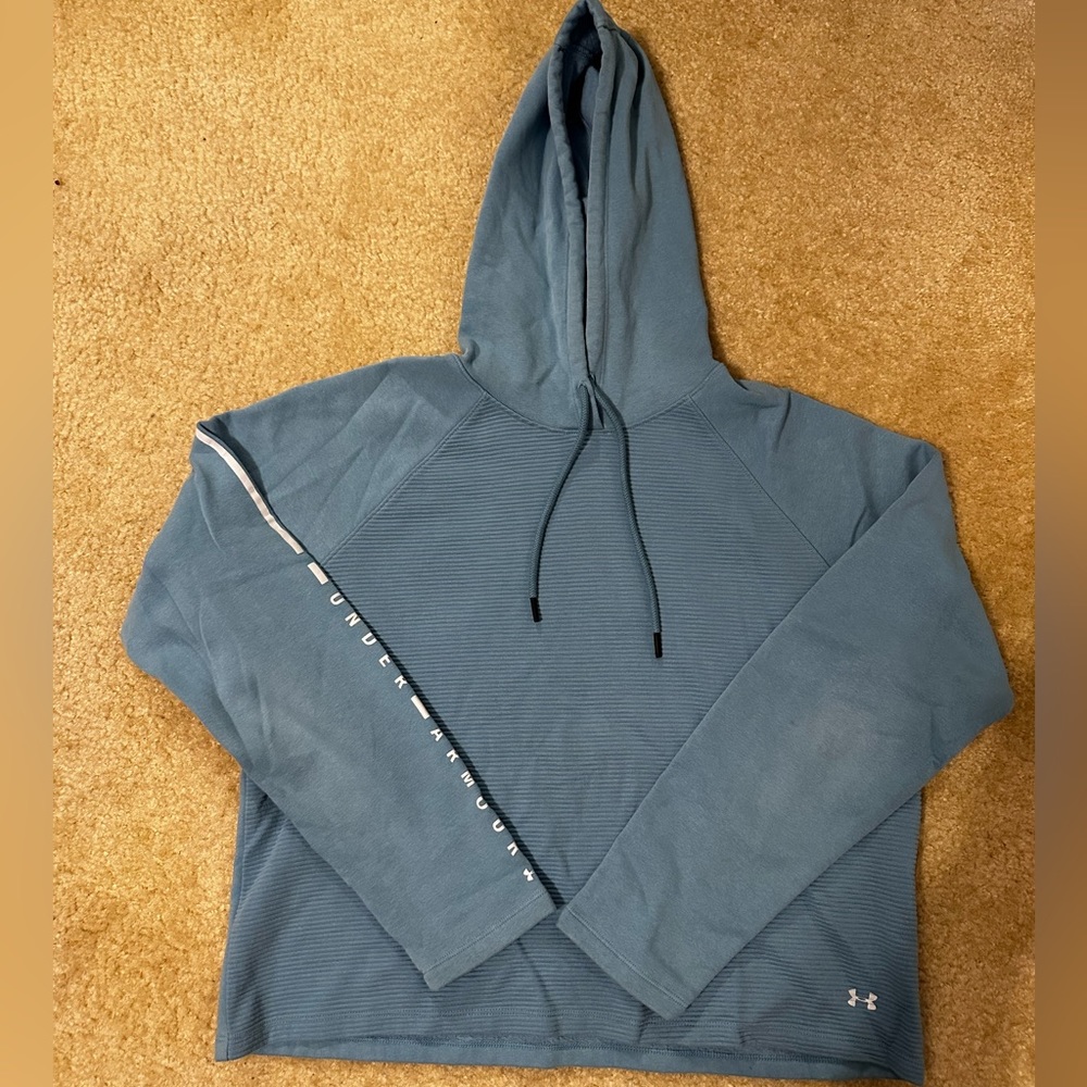 Large Baby Blue Under Armour Hoodie